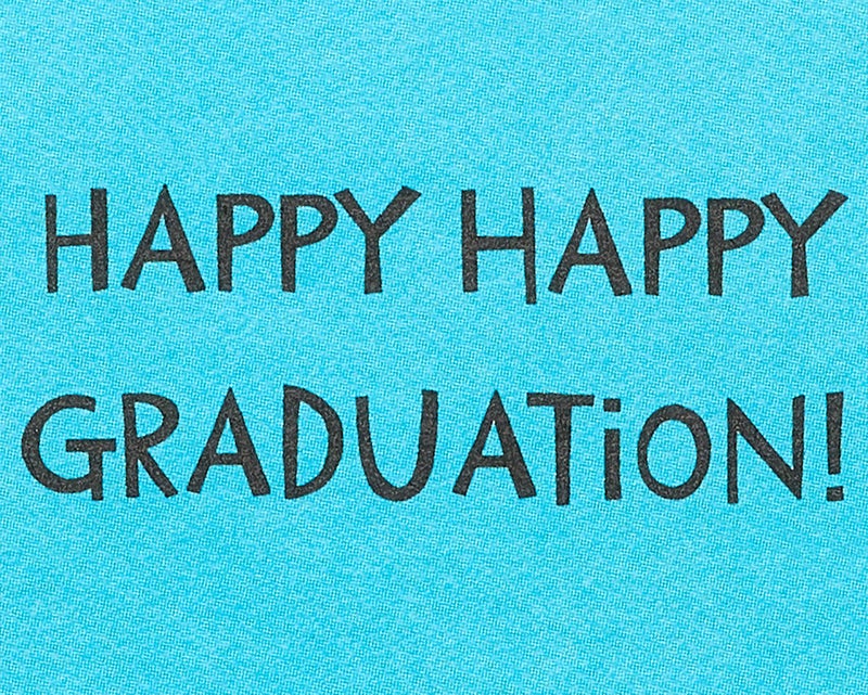 Papyrus Funny Graduation Card (Happy Graduation) - Image 3